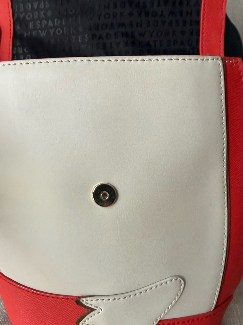 Kate Spade New York "Blaze a Trail" Fox Crossbody Bag - Picture 10 of 12
